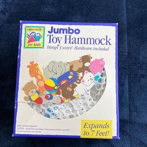 New jumbo toy hammock expands 7 feet